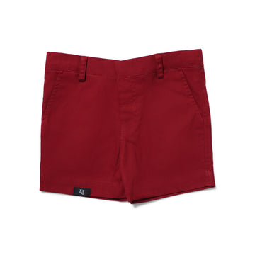 Biking Red Formal Shorts - Maison Q