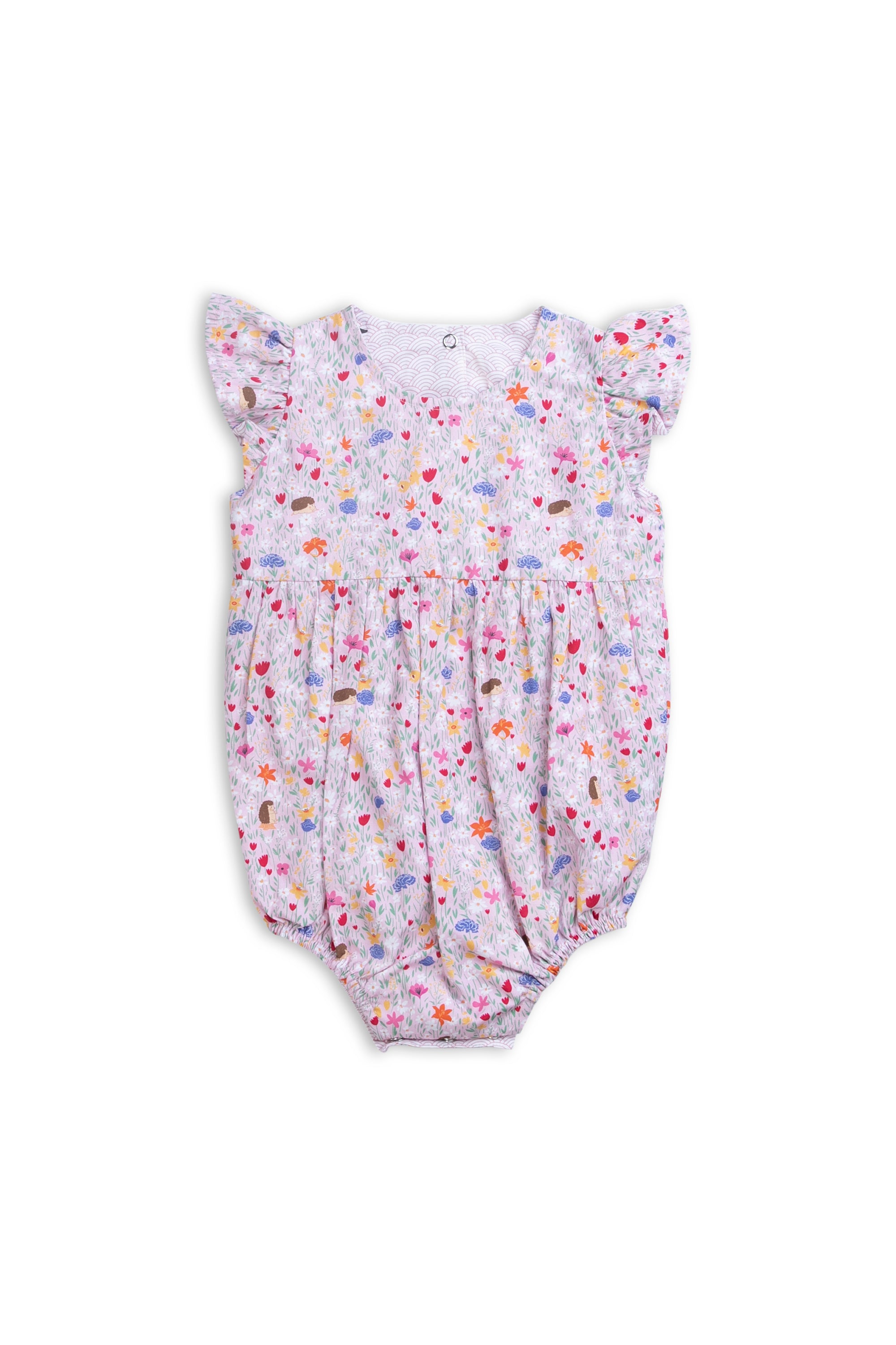 Jardin Fleur Reversible Girl Onesie – Maison Q